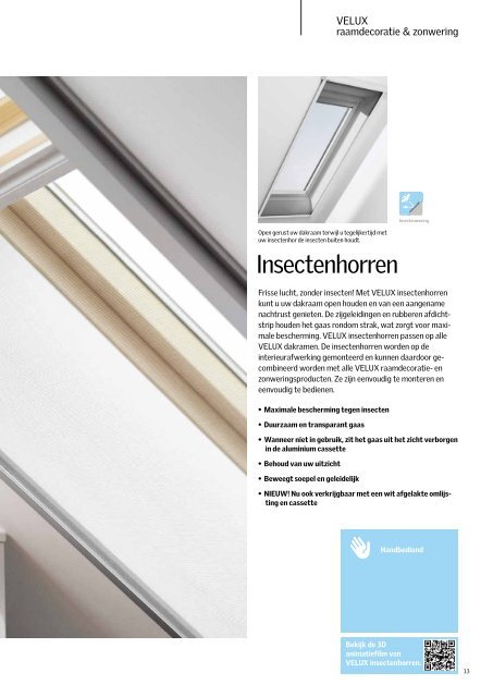 VELUX rolluiken, buitenzonweringen, raamdecoratie en accessoires ...