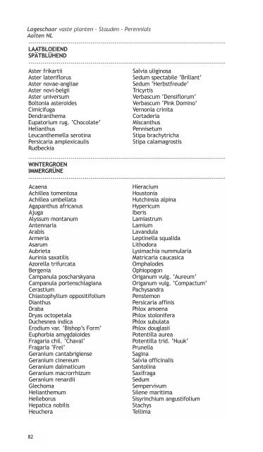 PDF catalogus - Lageschaar Vaste Planten