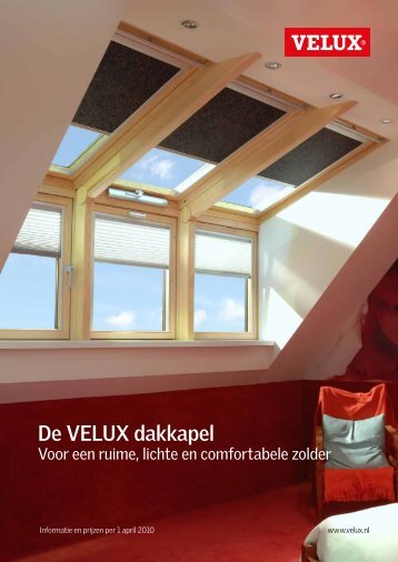 Brochure dakkapellen - Velux