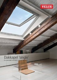 Dakkapel 'serre' Dakkapel 'single' - VELUX