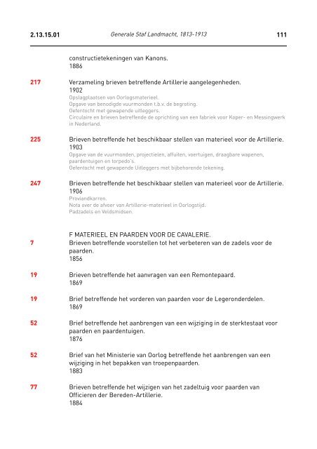 Generale Staf Landmacht, 1813-1913 - Beeldbibliotheek