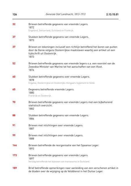 Generale Staf Landmacht, 1813-1913 - Beeldbibliotheek