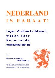 Nederland is Paraat - De Slag om de Grebbeberg en Betuwestelling ...
