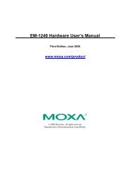 EM-1240 Hardware User's Manual v3 - Moxa