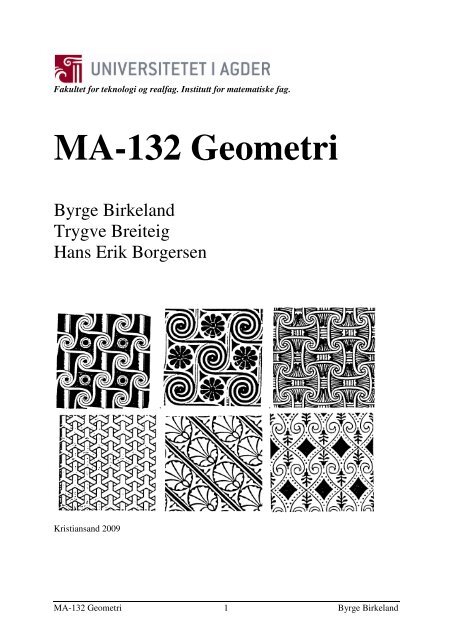 MA-132 Geometri