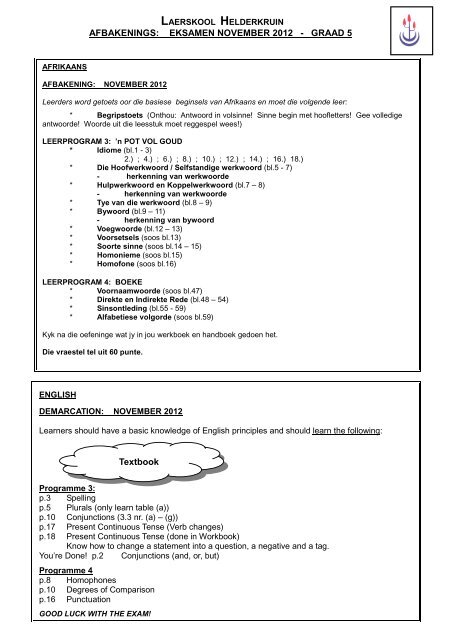 Graad05 - Laerskool Helderkruin