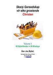 Bybelboeke - orgvp.co.za