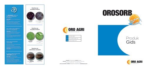 2012.08.20 - OROSORB USER GUIDE_AFR.indd - ORO Agri
