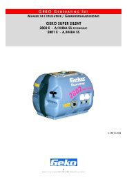 GEKO SUPER SILENT - mdmpower.com