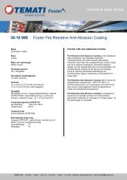 30-16 WB Foster Fire Resistive Anti-Abrasion Coating ... - Temati