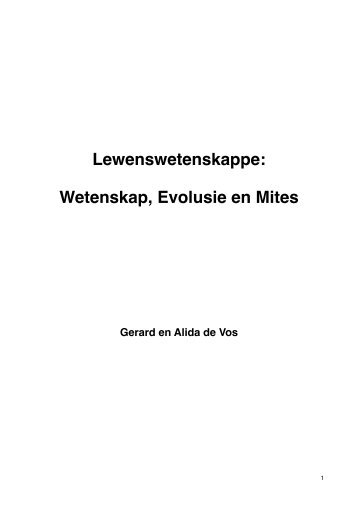 Lewenswetenskappe: Wetenskap, Evolusie en Mites - TheBook.co.za