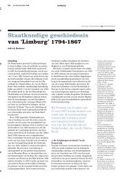 Staatkundige geschiedenis van 'Limburg' 1794-1867