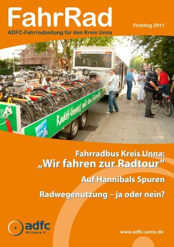 Fahrradbus Kreis Unna: „Wir Fahren Zur Radtour“ - beim ADFC