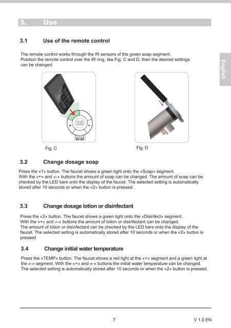 Instruction Manual Remote control «Classic» - Miscea