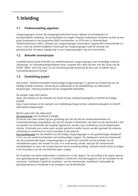 Rapportage inventarisatie enkelvoudige voegen - Curnet