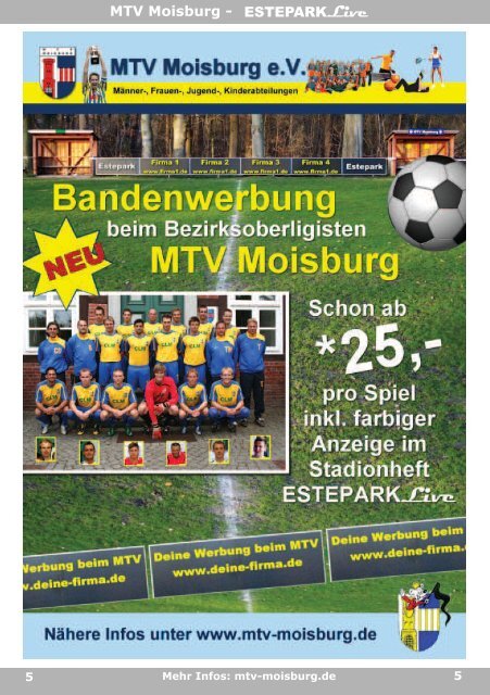 VfL Stade - MTV Moisburg