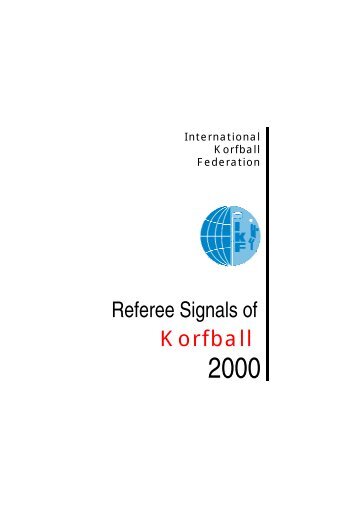 Referee Signals of Korfball - muc.de eV