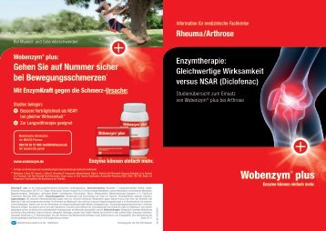 Gehen Sie auf Nummer sicher bei ... - Mucos Pharma