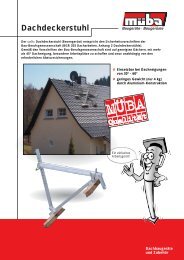 Dachdeckerstuhl