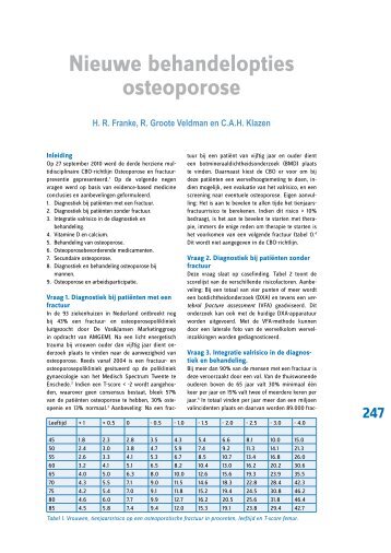 Nieuwe behandelopties osteoporose (pdf) - Medisch Spectrum Twente
