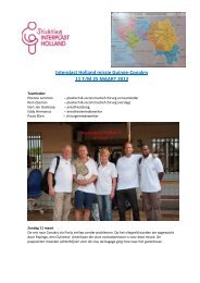 Missie Guinea-Conakry - Maart - 2012 - Interplast Holland