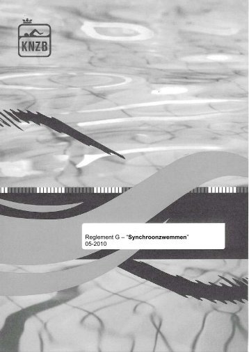 Reglement G - "Synchroonzwemmen" 05-2010.pdf - GZC Donk