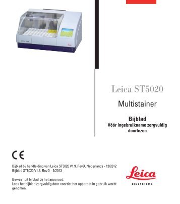 Leica ST5020 - Leica Biosystems