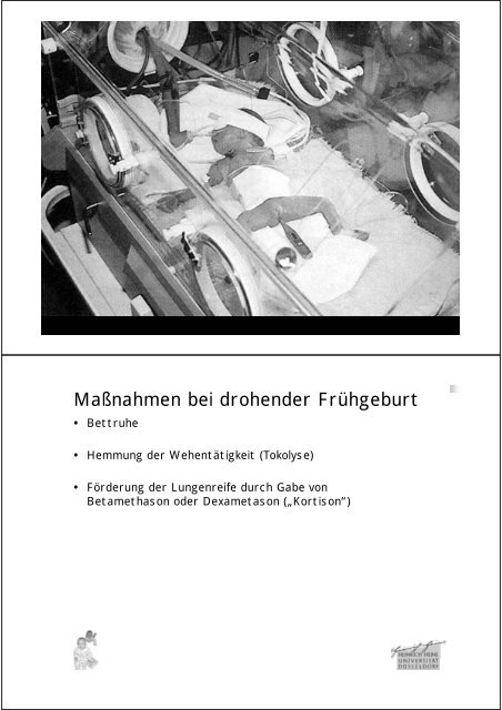 Einführung in die Kinderheilkunde Neonatologie