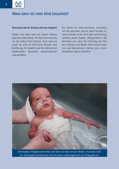 Broschüre Neonatologie - Klinik für Kinder- und Jugendmedizin