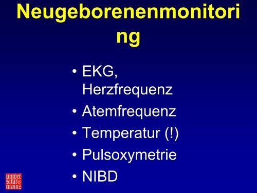 Neugeborenen- primärversorgung - EPLS-Mainz