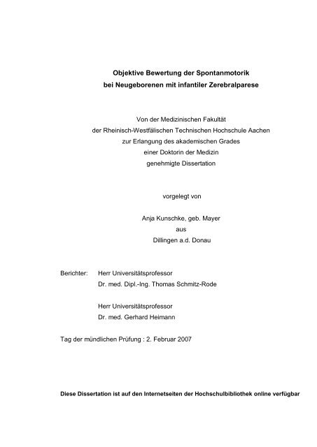 Objektive Bewertung Objektive Bewertung