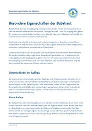 Besondere Eigenschaften Der Babyhaut – Penaten.de