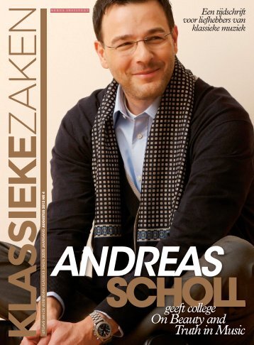 geeft college On Beauty and Truth in Music - Klassieke Zaken