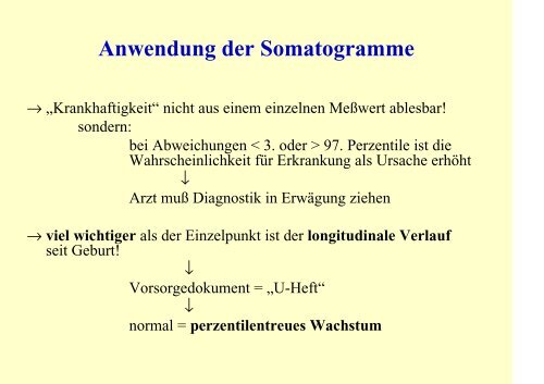 Wachstum und somatische Entwicklung