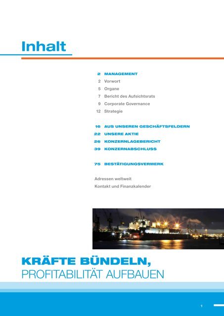 Geschäftsbericht 2007 - Muehlhan AG