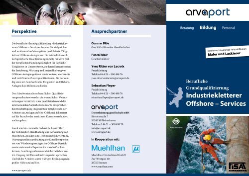 Industriekletterer Offshore – Services