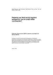 Plaatsing van Wsw-ers bij reguliere werkgevers: hoe en onder ...