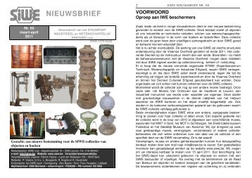 Nieuwsbrief nr: 60 maart-april 2011 - Siwe