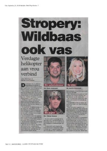 2010 09 22 – Wildstropery – Beeld - AfriForum