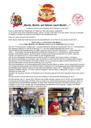 Berlin - Bericht mit Fotos - Erste Grosse Mülheimer Karnevals ...