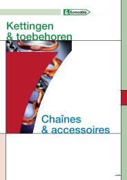 Chaînes & accessoires Kettingen & toebehoren - Eurocable