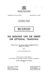 die geologie van ottosdal, transvaal die gebied - British Geological ...