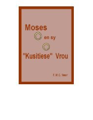 Moses en sy Kusitiese Vrou pdf - Ecclesia