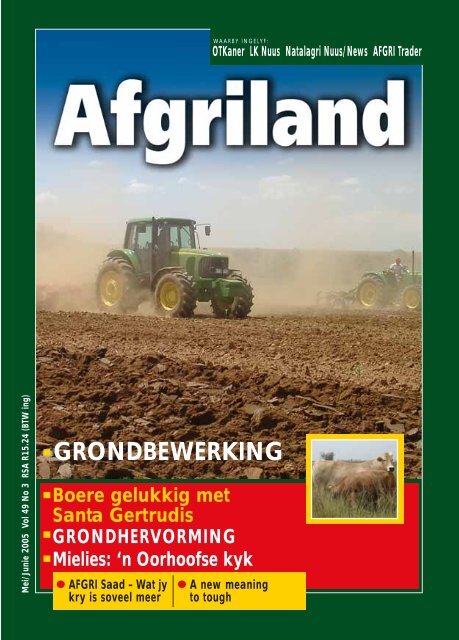 GRONDBEWERKING - AFGRI
