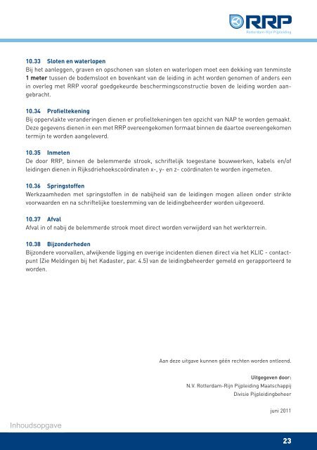 Veilig werken in de RRP-leidingstrook - Gemeente Venlo