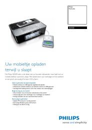 PHILIPS AJ4200/12 Klokradio's datasheet - EASI-SHOP