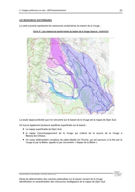 Phase 1 et 2 - SIE du bassin Rhône Méditerranée