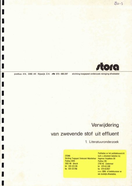 rapport 1980-03 - Stowa