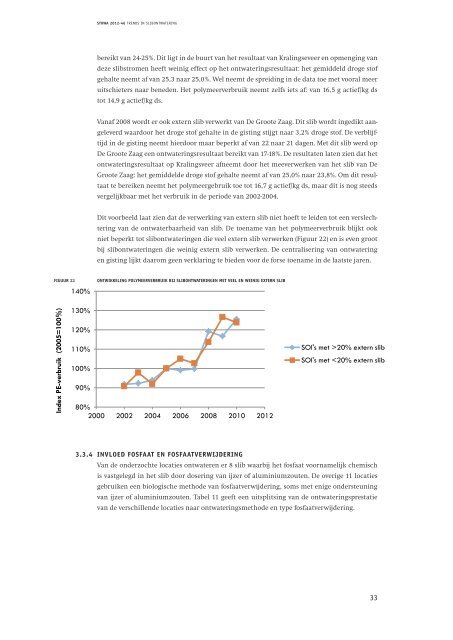 TRENDS IN SLIBONTWATERING - Stowa