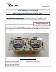 Lees eerst deze BELANGRIJKE INFORMATIE alvorens ... - My Electro